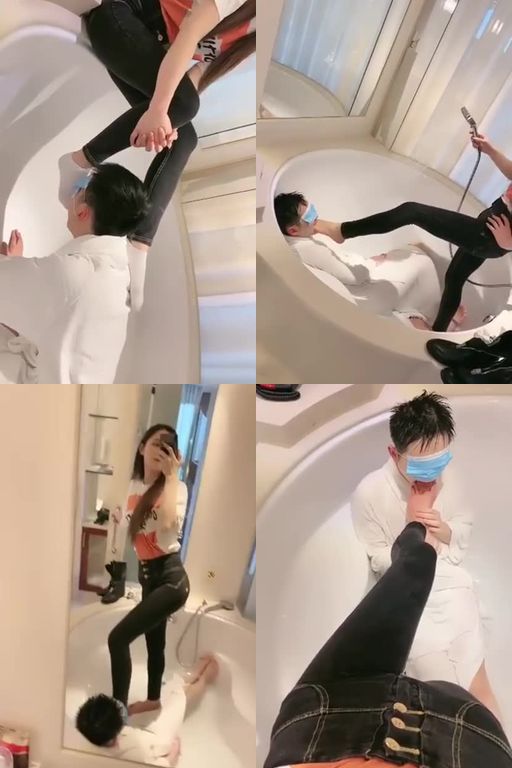 CICI-超美网红浴室绞杀小贱狗28分钟