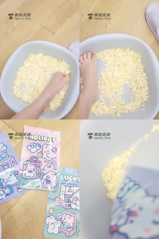 Vinnie维妮-脚踩薯片,想吃吗?