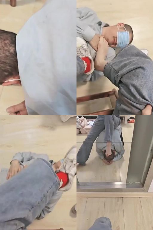 Yuki-物化坐垫狗强制喂食舔脏鞋闻棉袜骑狗背