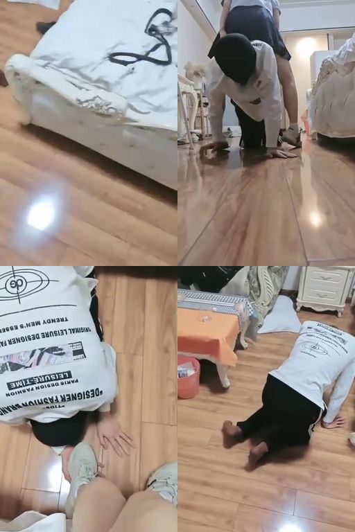 Yuki-重度sp老爹鞋白棉袜踩舔脏鞋