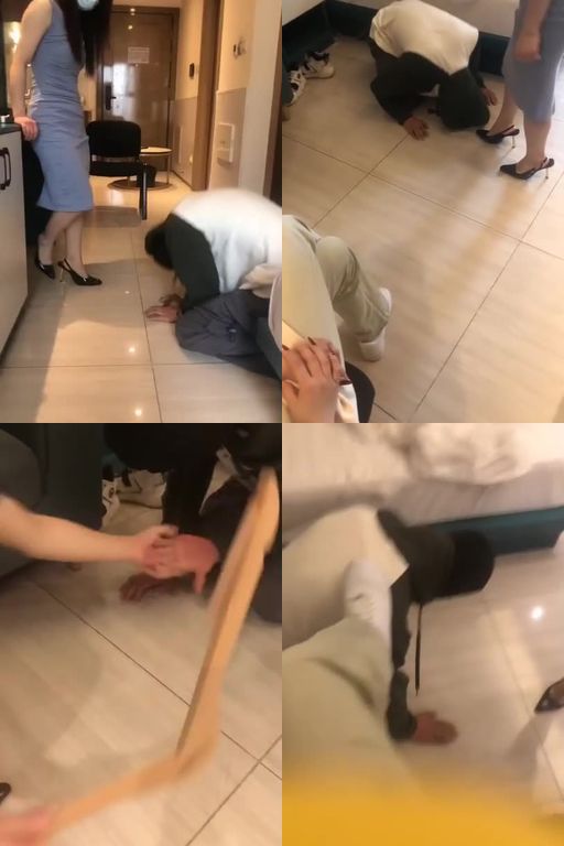 clytia-爆打出轨男27分钟_姐妹花暴揍出轨男