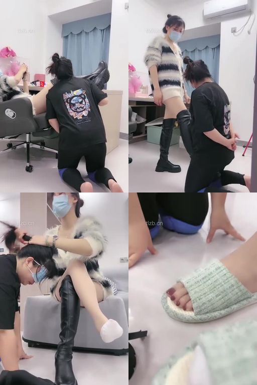 丹祖宗-女奴玩具47分钟长靴S蹂躏下跪犯贱母畜吃船袜拖鞋抽耳光坐脸