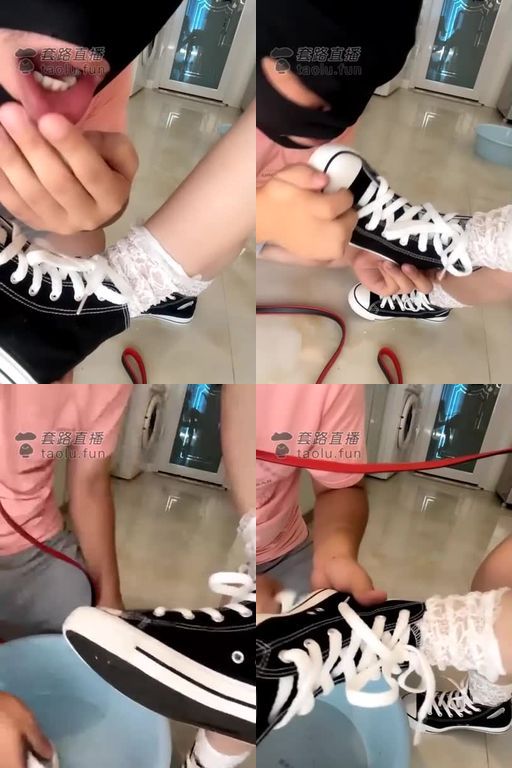 云云酱-今天踩到粑粑了,这可怎么办?狗狗洗鞋