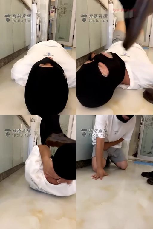 云云酱-小皮鞋全体重踩踏,踢裆