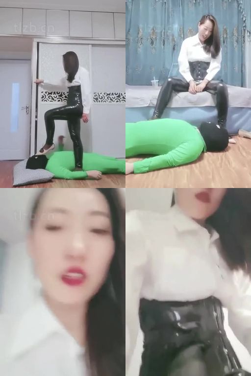冷御女王-全体重踩踏踩狗头虐乳脚耳光