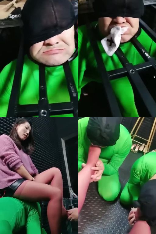 冷御女王-双奴-狗笼囚禁白袜塞嘴