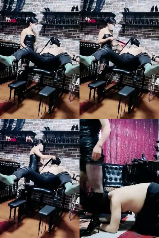 冷颜Queen-刑架囚禁固定呼吸控制