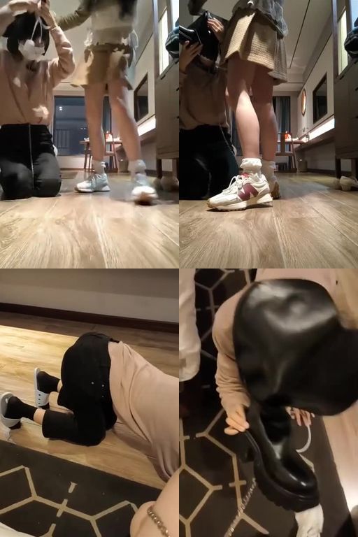 哈宝-一个美女鞋垫罢了16分钟可爱母畜狂吸鞋窝踩狗爪头顶鞋子