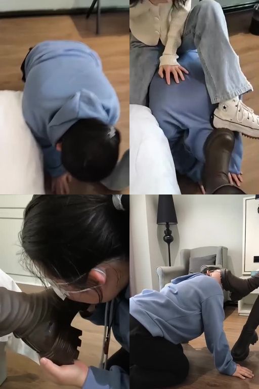 哈宝-双S-可爱母畜-骑马踩踏舔脏鞋