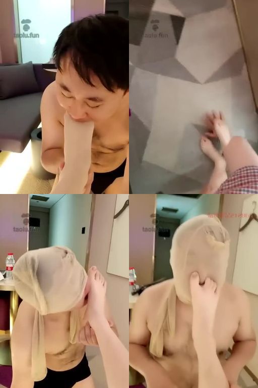 哈宝-帆布鞋美腿丝袜控制2