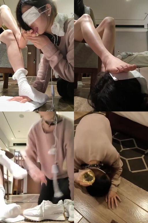 哈宝-班花沦为马桶68分钟可爱闺蜜狗沉浸式舔脏鞋白袜转胯踩踏闻鞋开发圣水