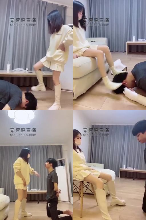 奶味茶茶-耳光提档57分钟长靴暴虐残废狗