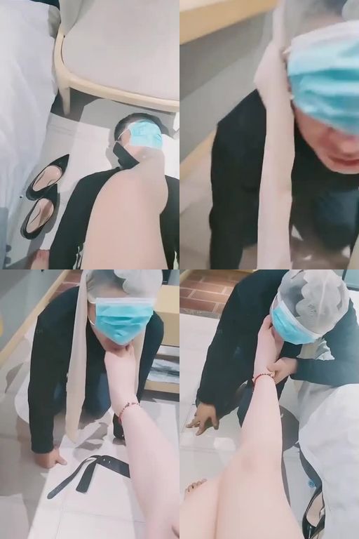 婷S-绿帽老公高跟恋足调