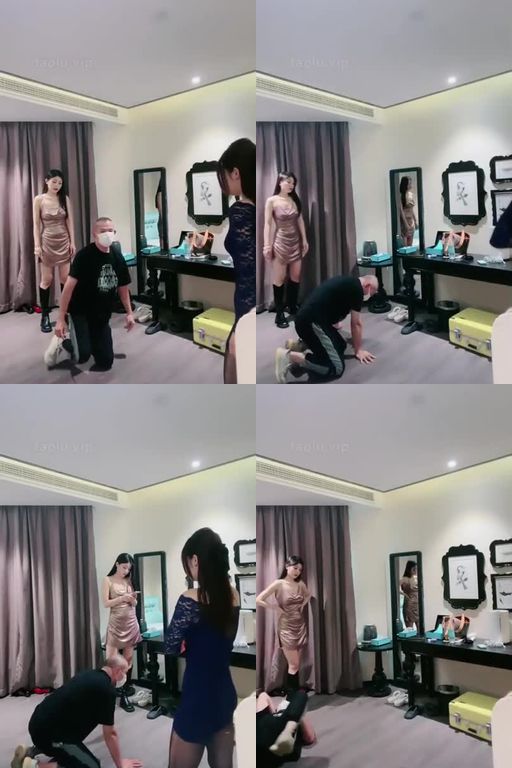 宫雪大人-暴力提踹38分钟双S皮靴暴力踢踹全体重踩踏踩头踢裆