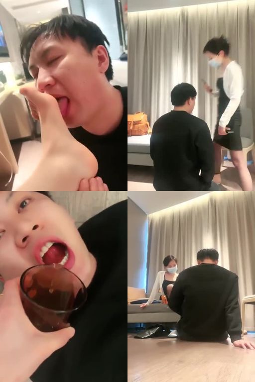 小原妈妈-一个月的锁狗被玩坏