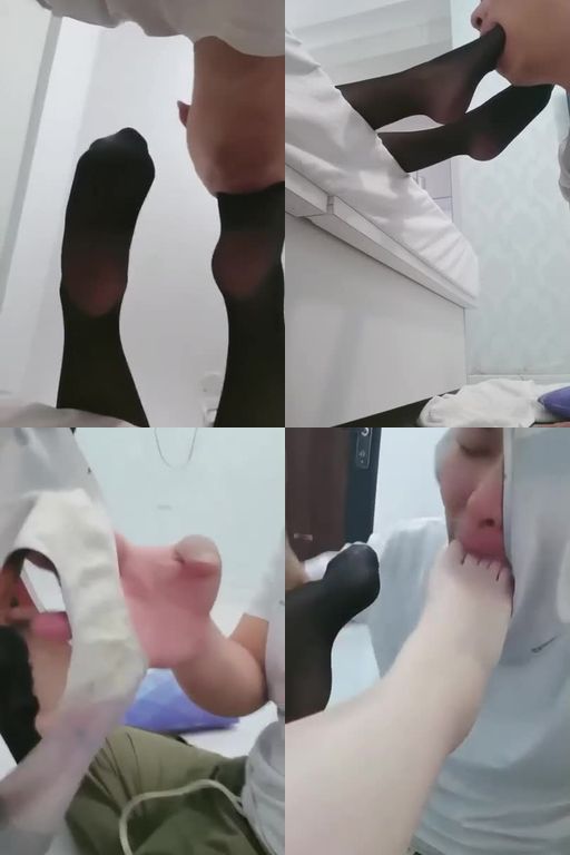 小明明-品尝主人的黑丝脚脏内裤