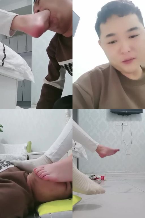 小明明-沉浸式舔脏鞋棉袜脚深喉