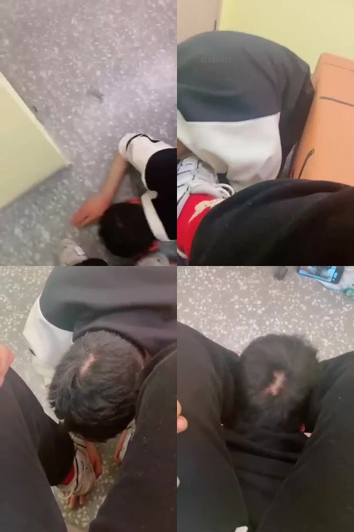 小林-运动鞋踩狗爪骑狗背