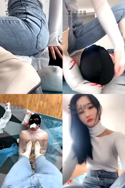 思诺-牛仔裤坐脸窒息,高跟全体重踩踏,重度sp