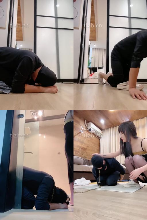 思诺-超长精圈养狗奴犬化生活化伺候起床洗漱化妆凳跺头惩罚狠