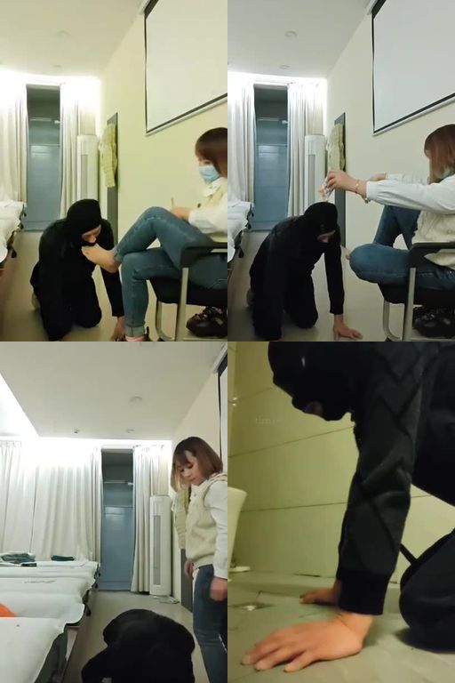 果果S-捆绑抽耳光舔脏鞋棉袜提档遛狗踩踏