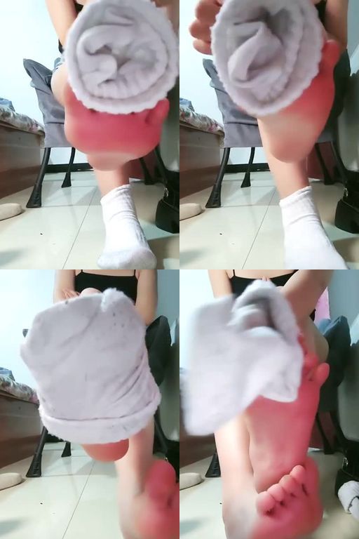 柠柠S-第一视角-脏臭白袜使用教程