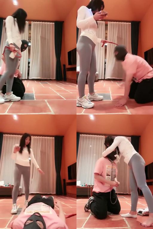 梦涵S-白袜调教54分钟_白袜调教美女老师反人类教学_鞭打全体重踩踏踢踹运动鞋白袜辱