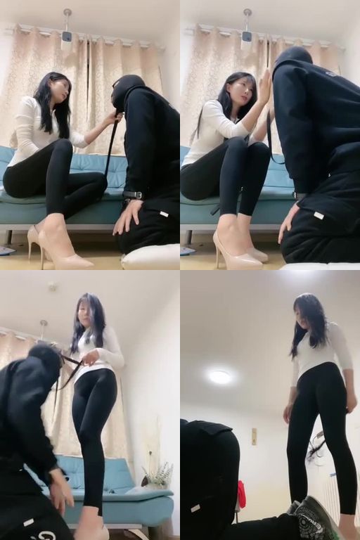 森森老师-狂抽耳光高跟踩虐皮鞭鞭打跪舔裸足