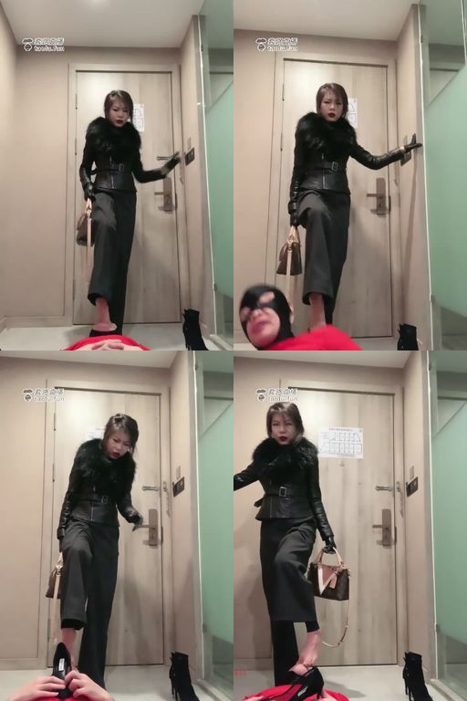 歌迪丝-贱狗跪迎主人,磕头深喉