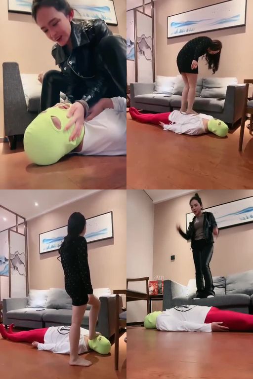 沐阳大小姐-背叛的下场就是这样的惩罚12分钟_双S_长靴小白鞋踩踏掐脖窒息