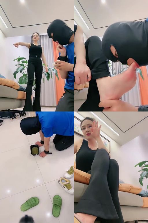 沐阳大小姐-重刑惩罚偷闻高跟鞋的小屁孩