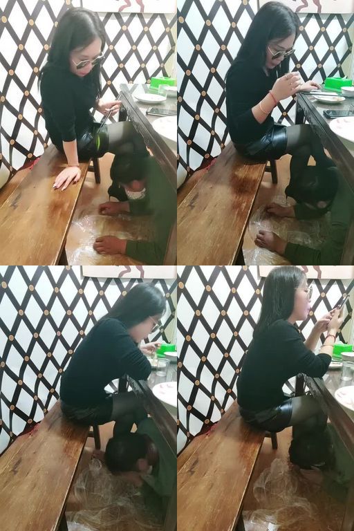 沐颜-带条狗出来吃饭