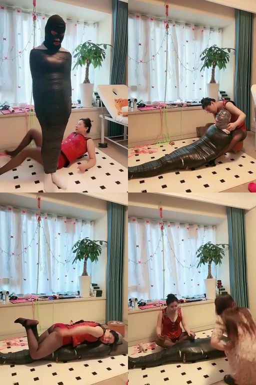 海月老师-坐脸木乃伊