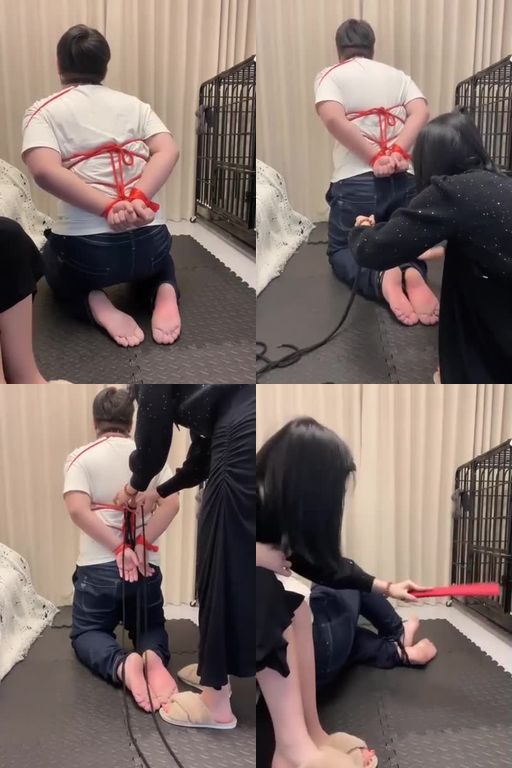 琳嘉S-五花大绑囚禁虐