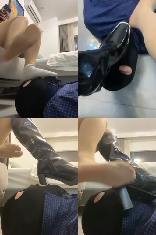 甜一甜依-白棉袜+肉丝气味羞辱鞋跟插嘴