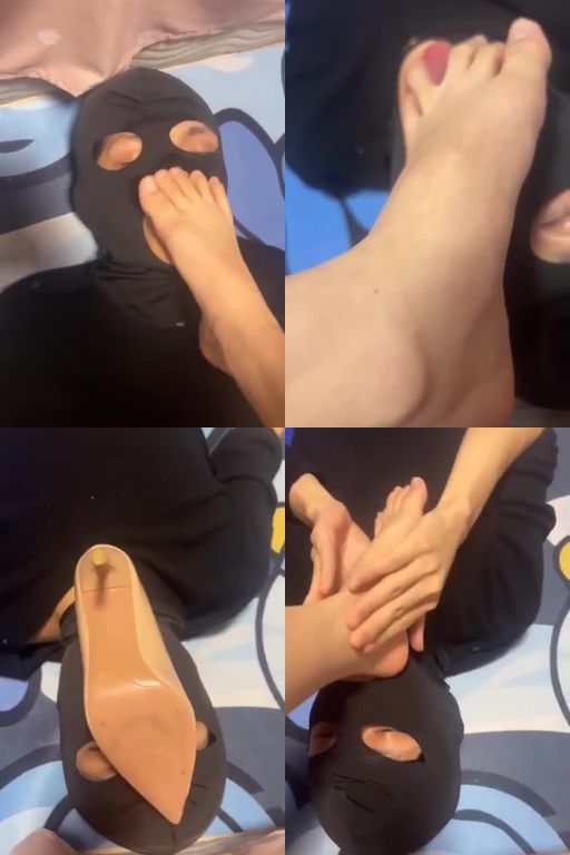 甜恬S-臭脚捂脸窒息深喉碾压踩狗头清理脚趾缝