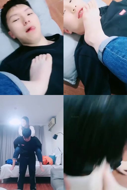 甜音S-闻舔超臭白袜裸足骑脖犬化