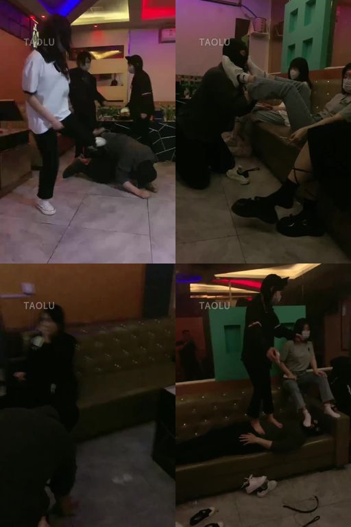 精神小妹-KTV开心群玩40分钟超强素人学生KTV群调