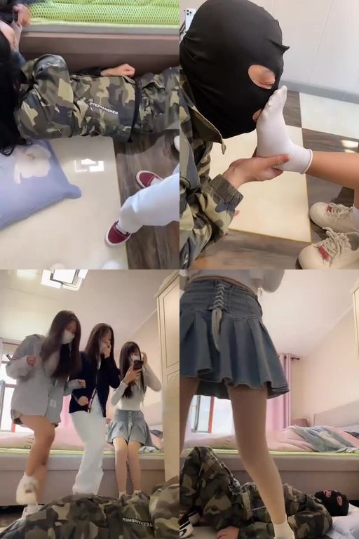 精神小妹-三素人跳踩32分钟吴迪M三素人跳踩跺踢跪舔脏鞋底双视角合并版