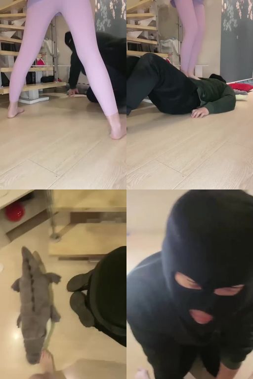 精神小妹-丝袜玉足全体重踩踏文文小祖宗