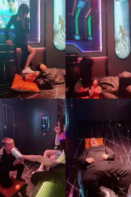 精神小妹-双S-KTV-全体重踩踏舔鞋逗狗