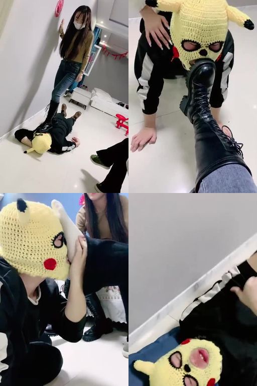 精神小妹-来新人了41分钟双S素人踩踹打