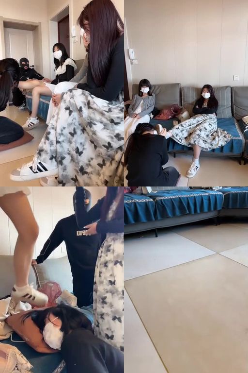 精神小妹-私聊女生对象被教训31分钟3学生S超暴力踢踹暴揍