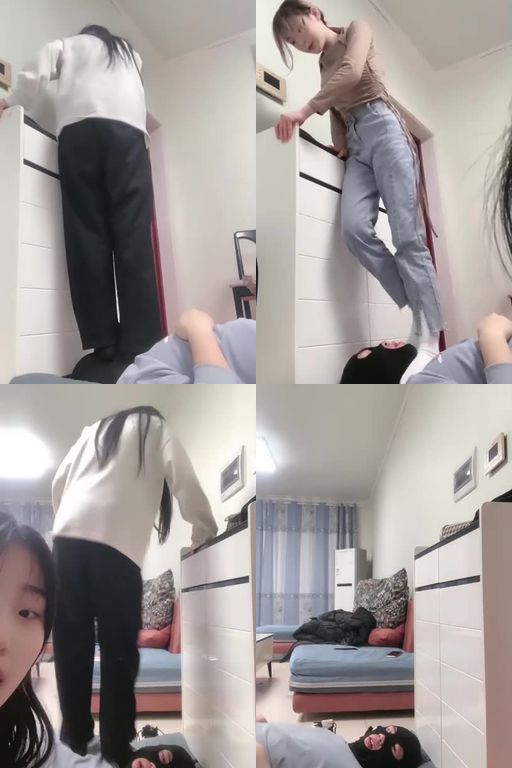 精神小妹-重度踩踏48分钟3S学生主全体重踩头跺头