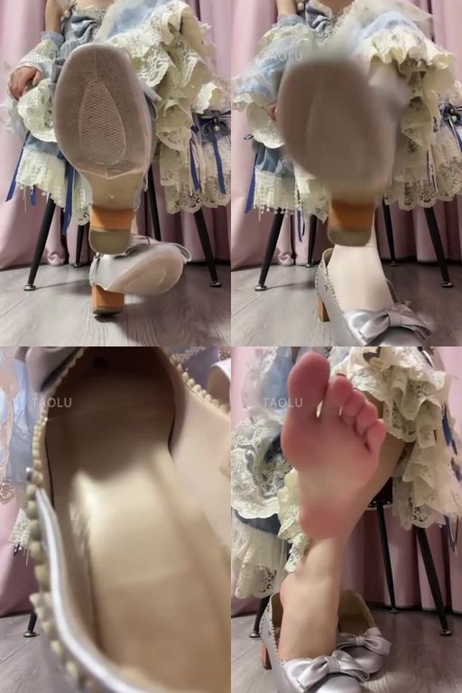 绘子学姐-第一视角小花嫁白丝裸足,来跪着