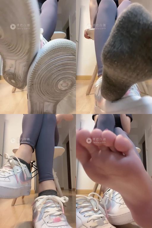 绘子学姐-第一视角瑜伽服,船袜,空军,臀