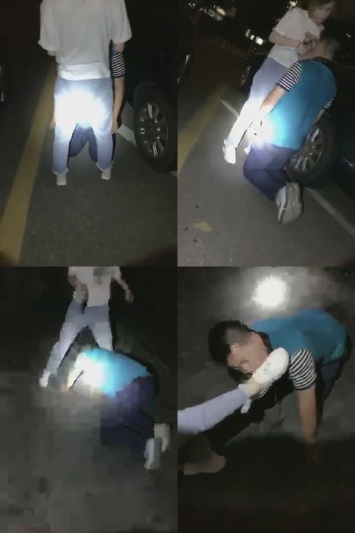 美丝大大-小白鞋脏棉袜户外调教,刺激,玩的就是心跳