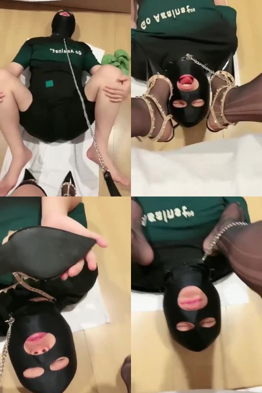 美羊羊-爬进来清理麻麻鞋底17分钟_清理铆钉高跟黑丝鞋跟插嘴坐脸窒息