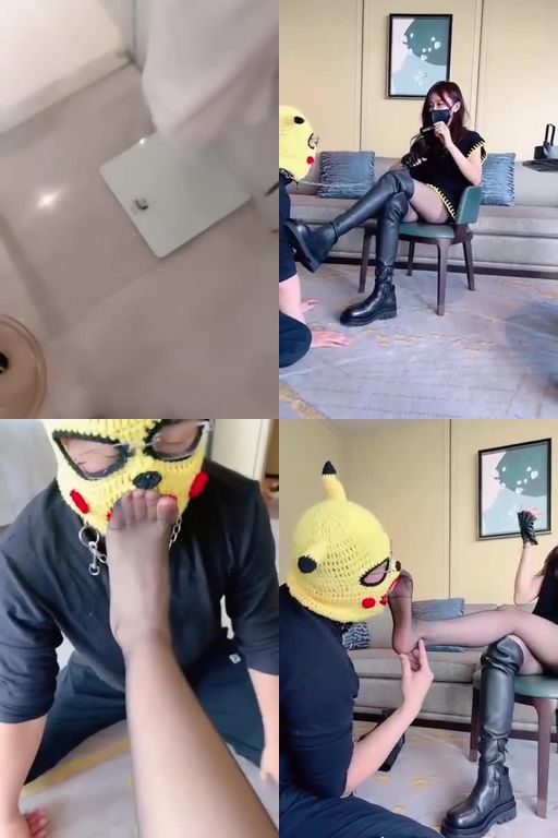 美美子-网红模特长靴黑丝诱惑调