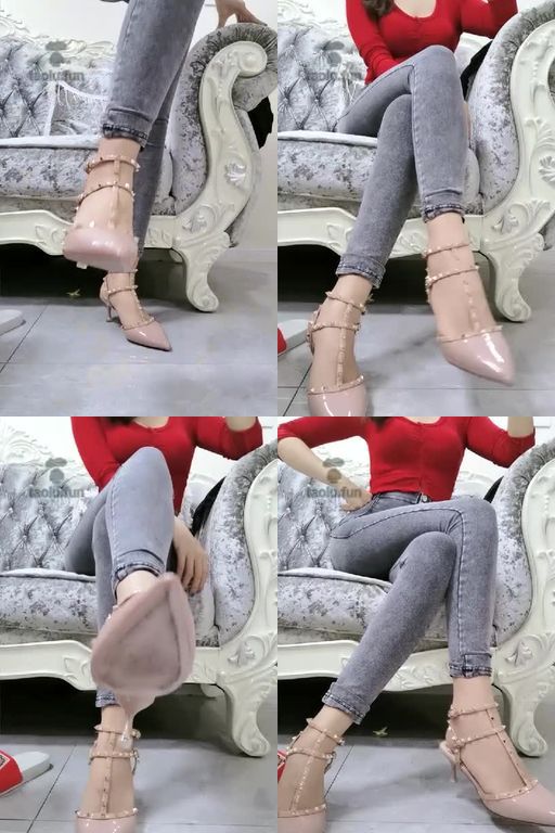 若依-极品第一视角秀牛仔裤高跟鞋超性感身材